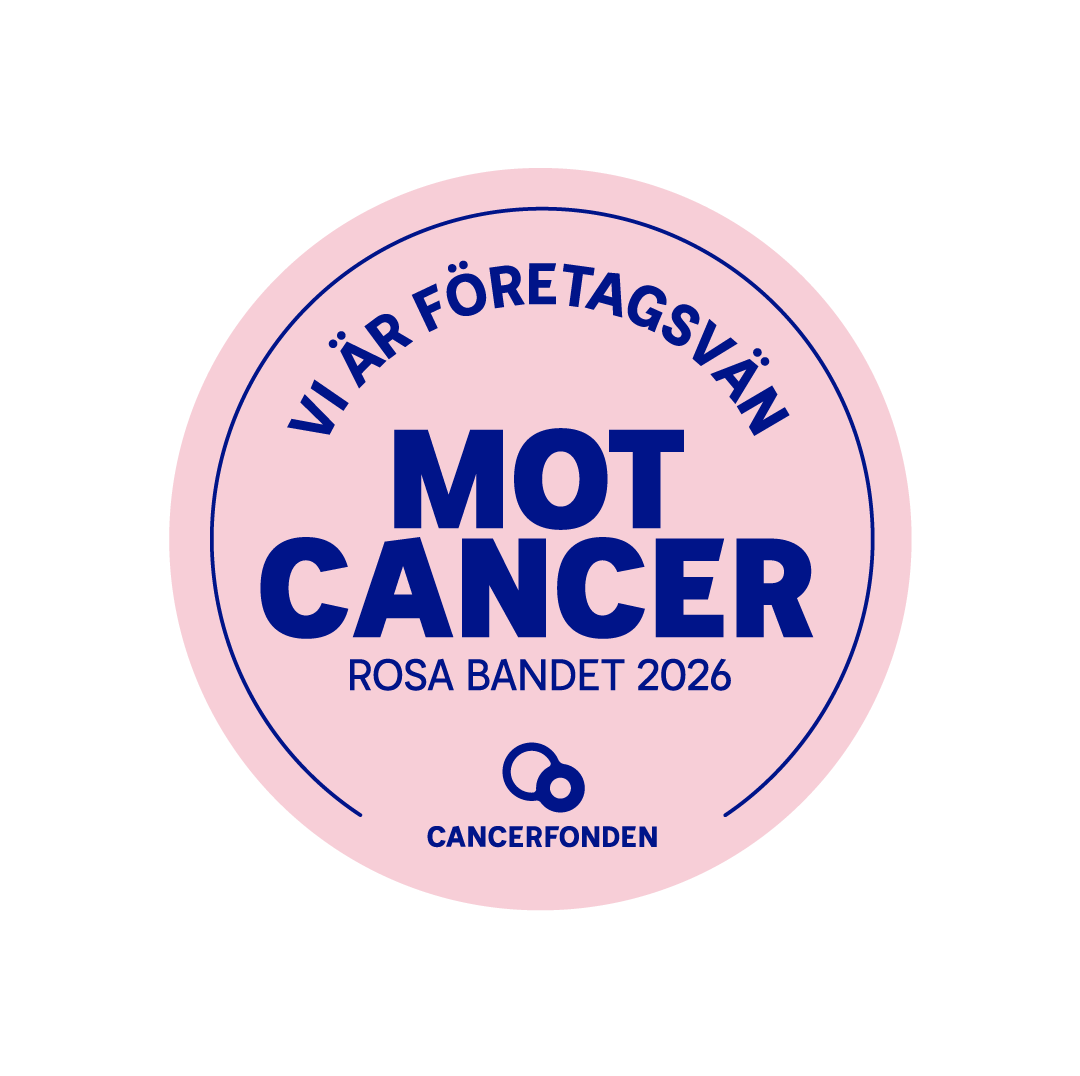 Cancerfonden Rosa Bandet – Vi är företagsvän